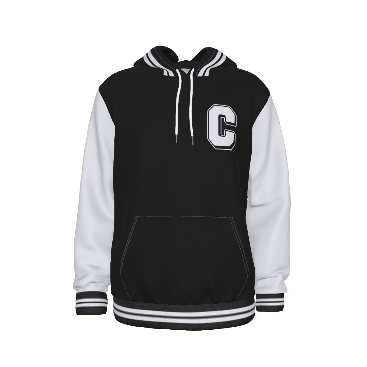 All-Over Print Men's Thicken Pullover Hoodie