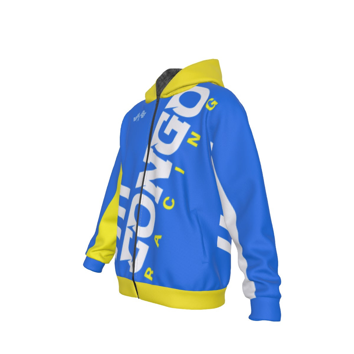 All-Over Print Men's Sherpa Fleece Zip Up Hoodie