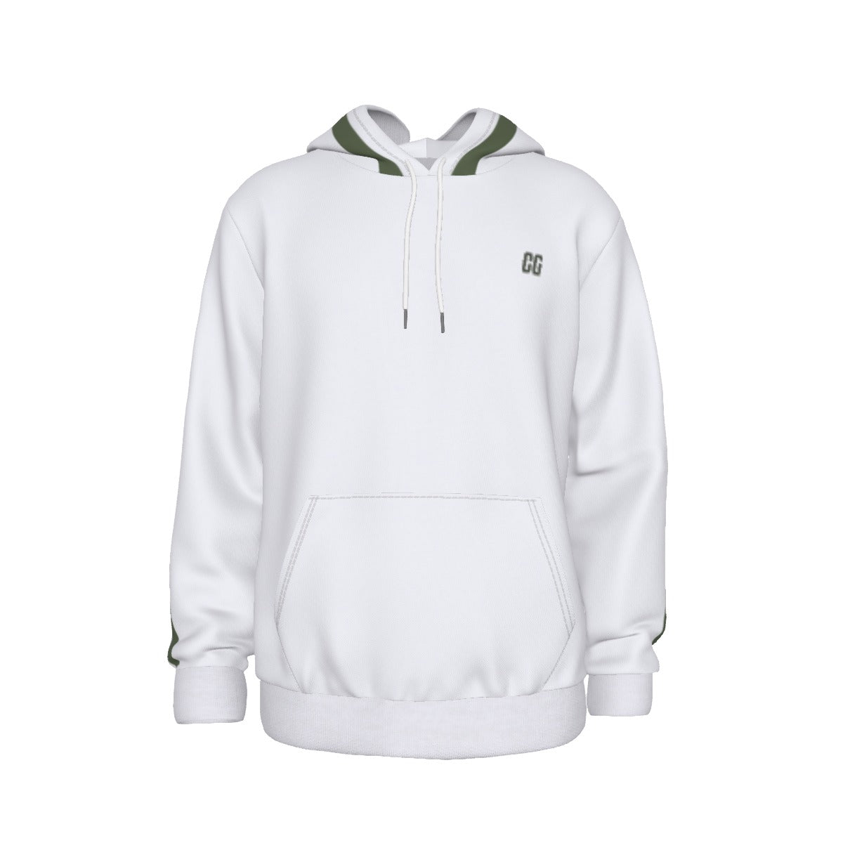 All-Over Print Men's Hoodie With Double-side Print Hood