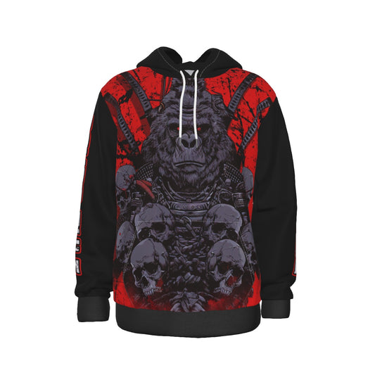 All-Over Print Men's Thicken Pullover Hoodie