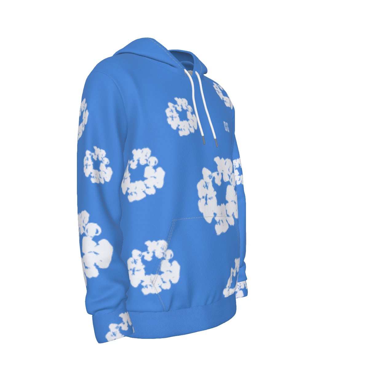 All-Over Print Men's Hoodie With Double-side Print Hood