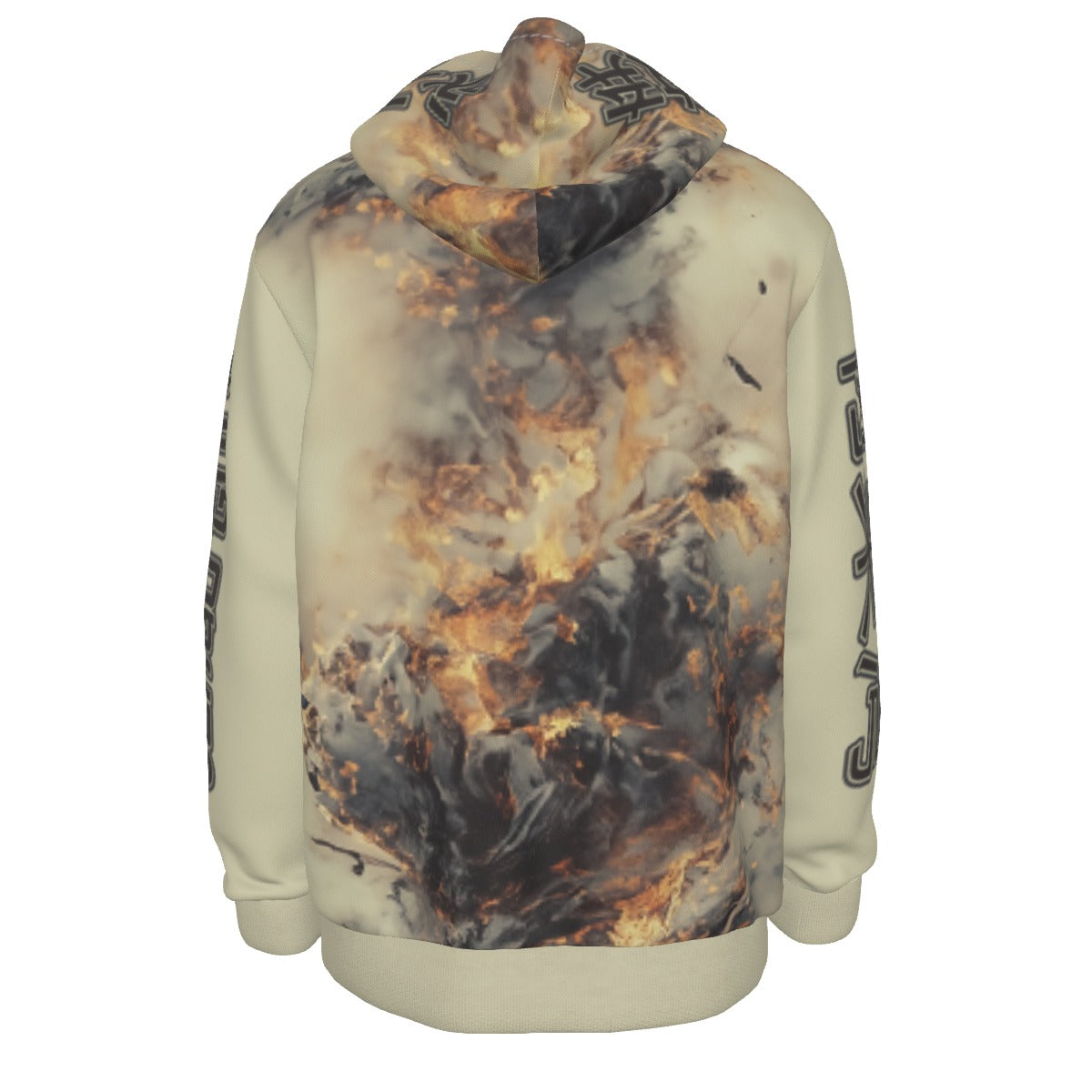 All-Over Print Men's Gorilla Warrior Hoodie With Hood