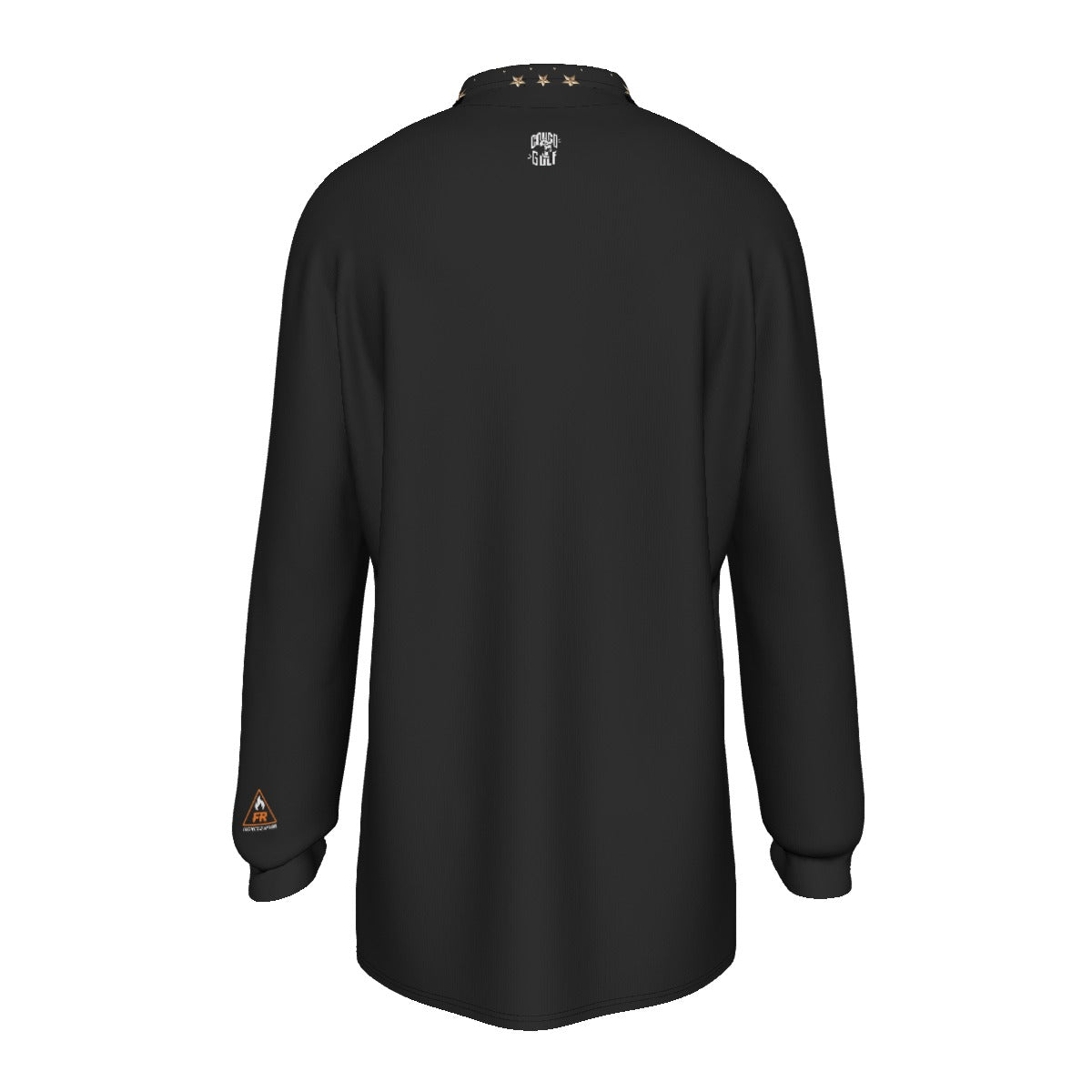 All-Over Print Men's Long Sleeve Polo Shirt