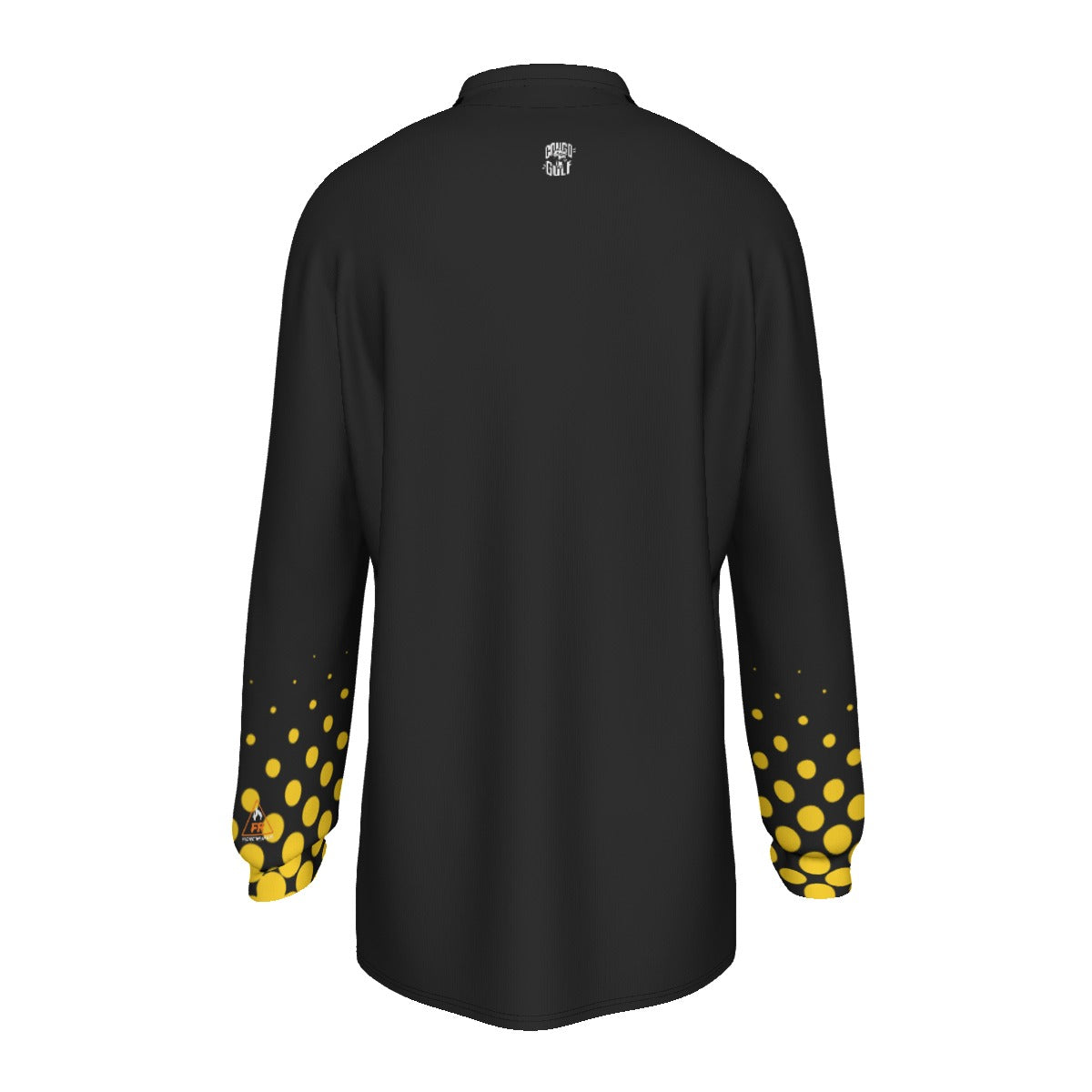 All-Over Print Men's Long Sleeve Polo Shirt