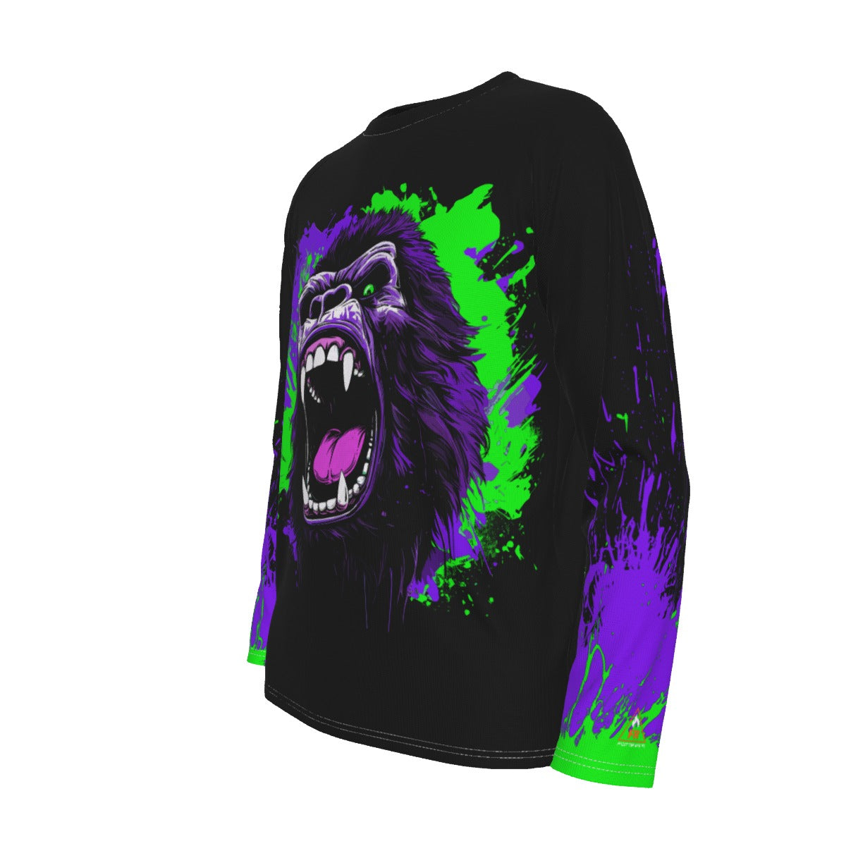 All-Over Print Men's Long Sleeve T-shirt With Raglan Sleeve