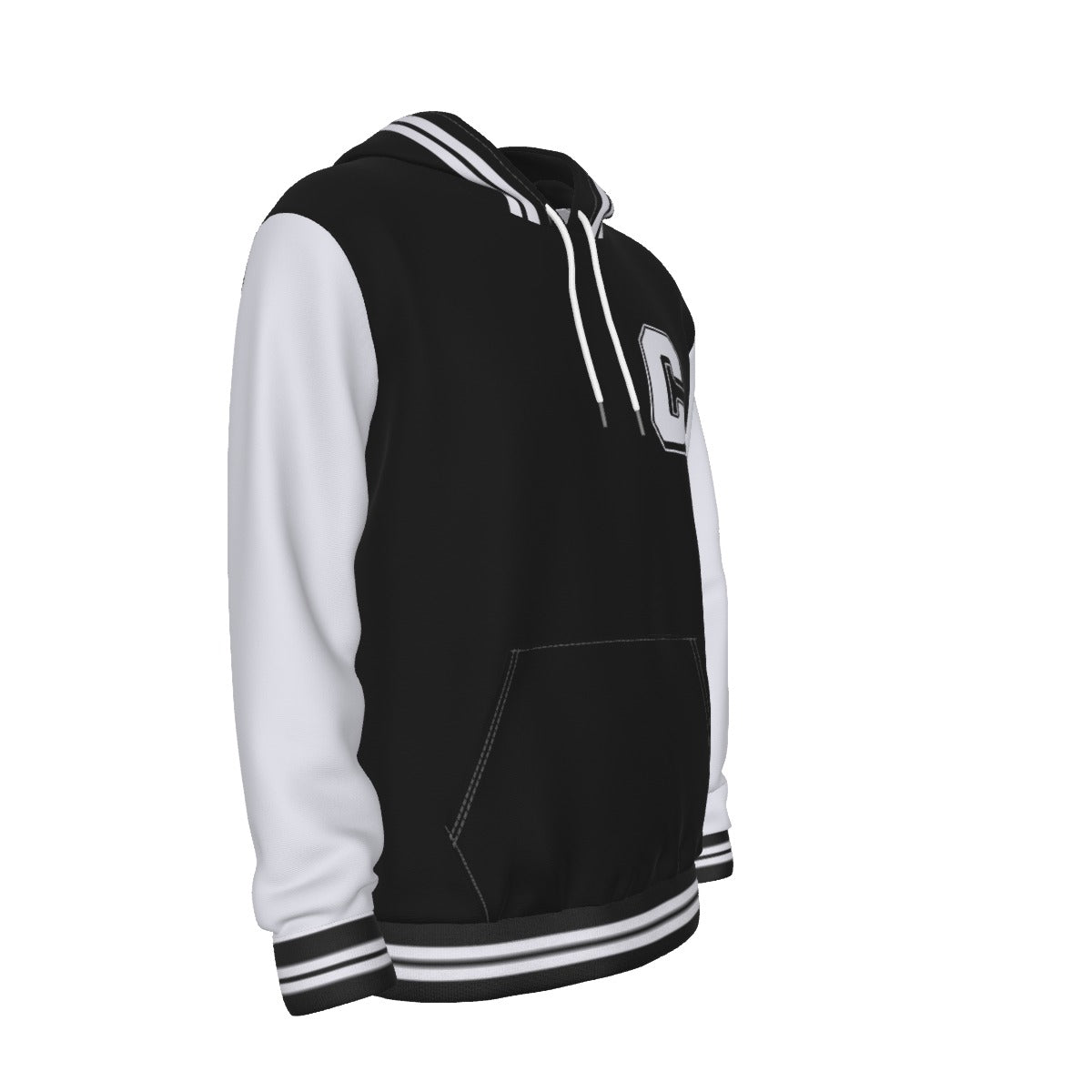 All-Over Print Men's Thicken Pullover Hoodie