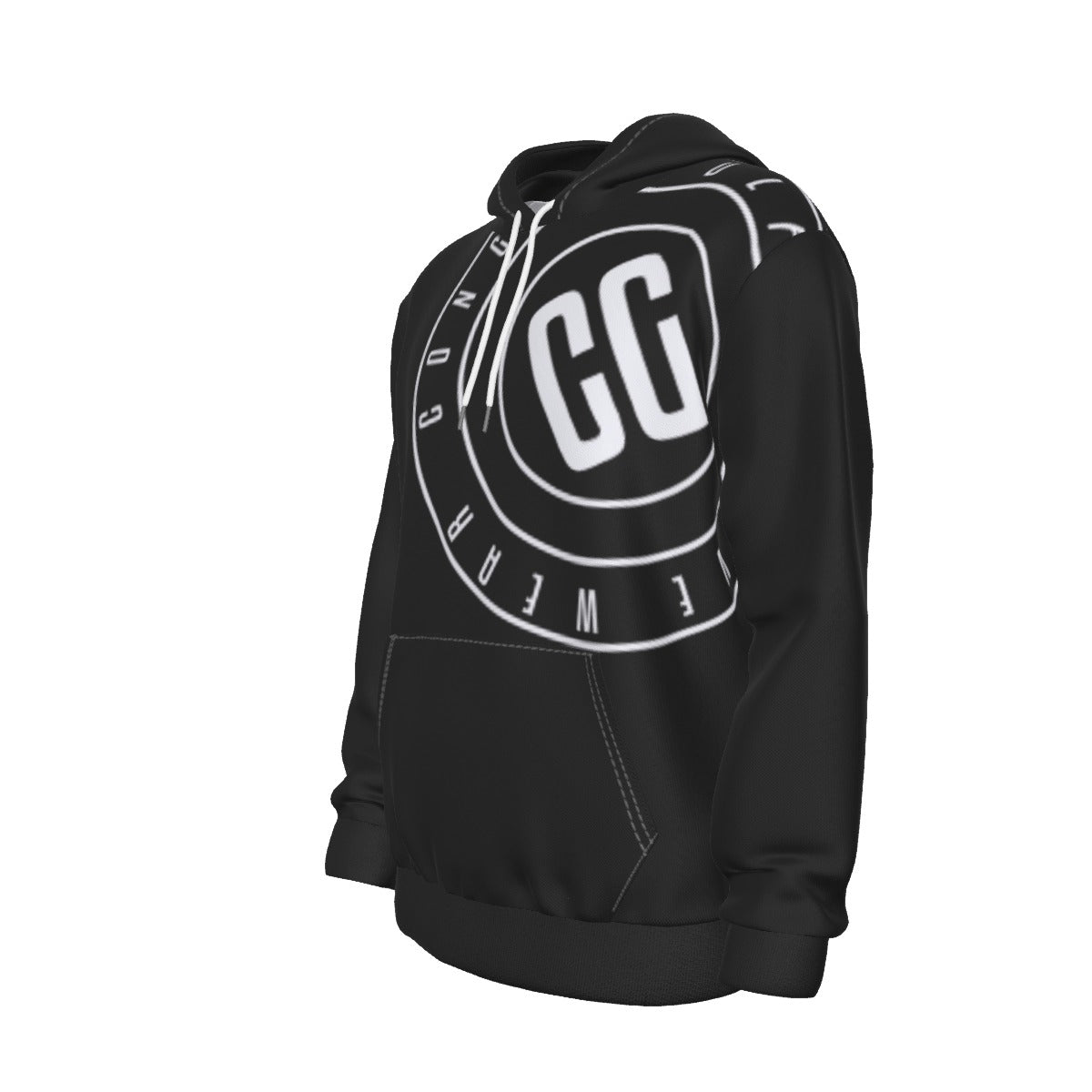 All-Over Print Men's Hoodie With Double-side Print Hood