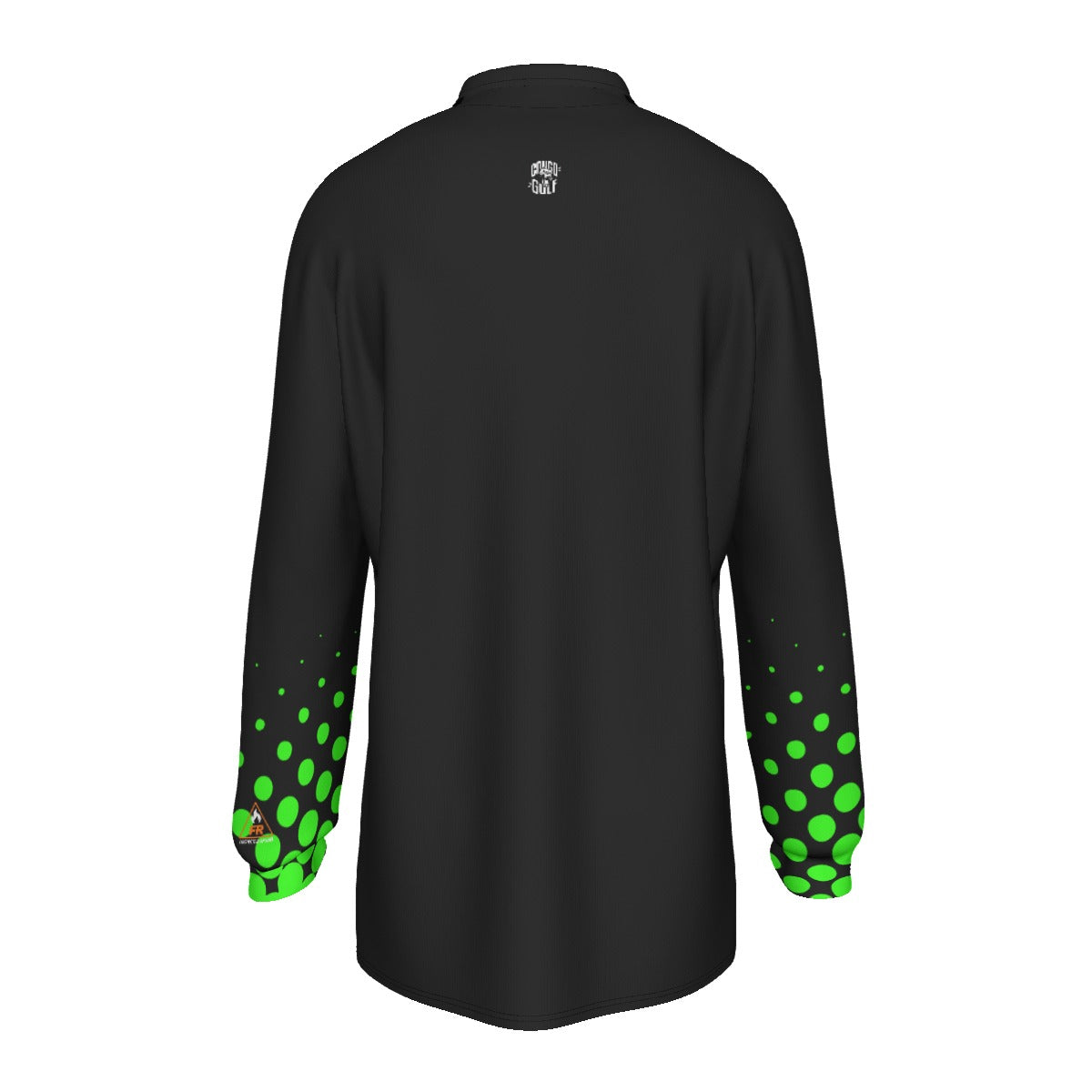 All-Over Print Men's Long Sleeve Polo Shirt