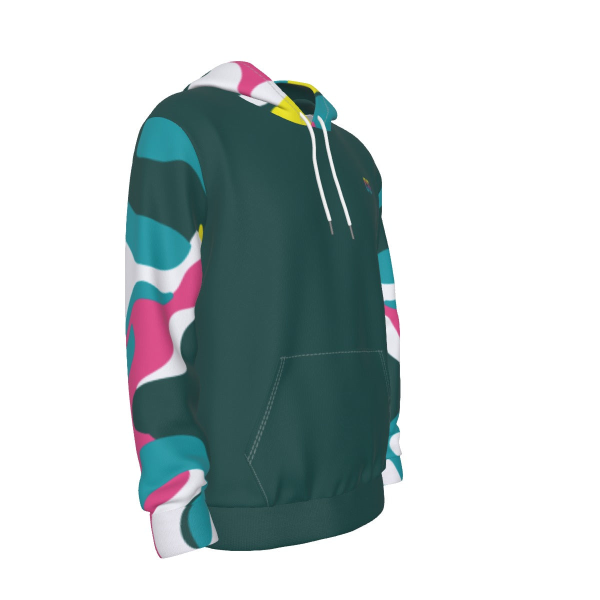 All-Over Print Men's Hoodie With Double-side Print Hood