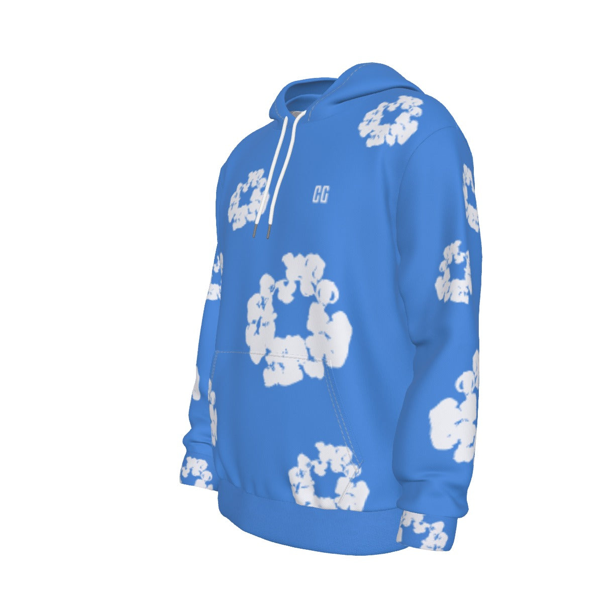 All-Over Print Men's Hoodie With Double-side Print Hood