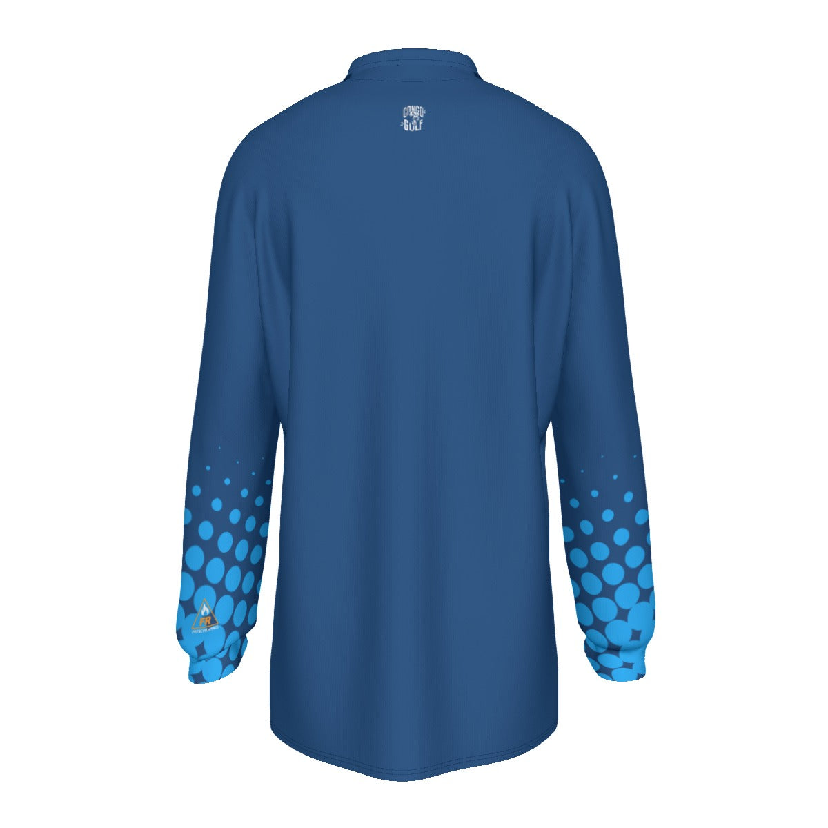 All-Over Print Men's Long Sleeve Polo Shirt