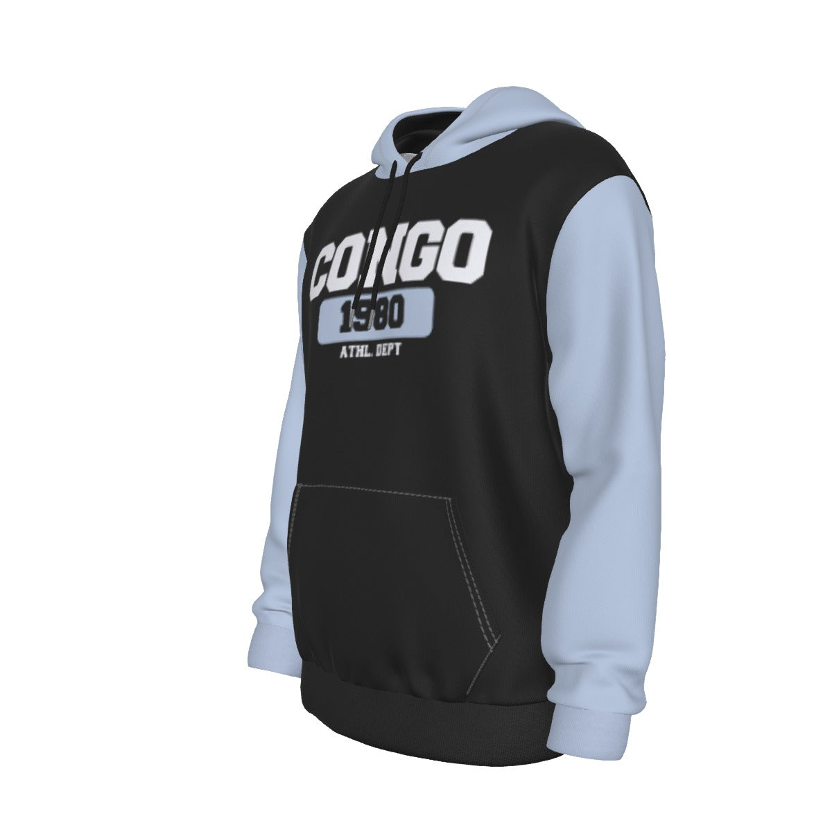 All-Over Print Men's Hoodie With Double-side Print Hood