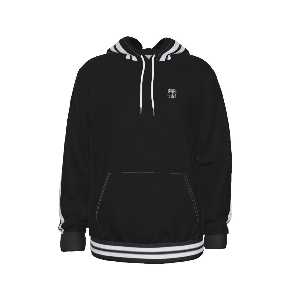 All-Over Print Men's Thick Pullover Hoodie