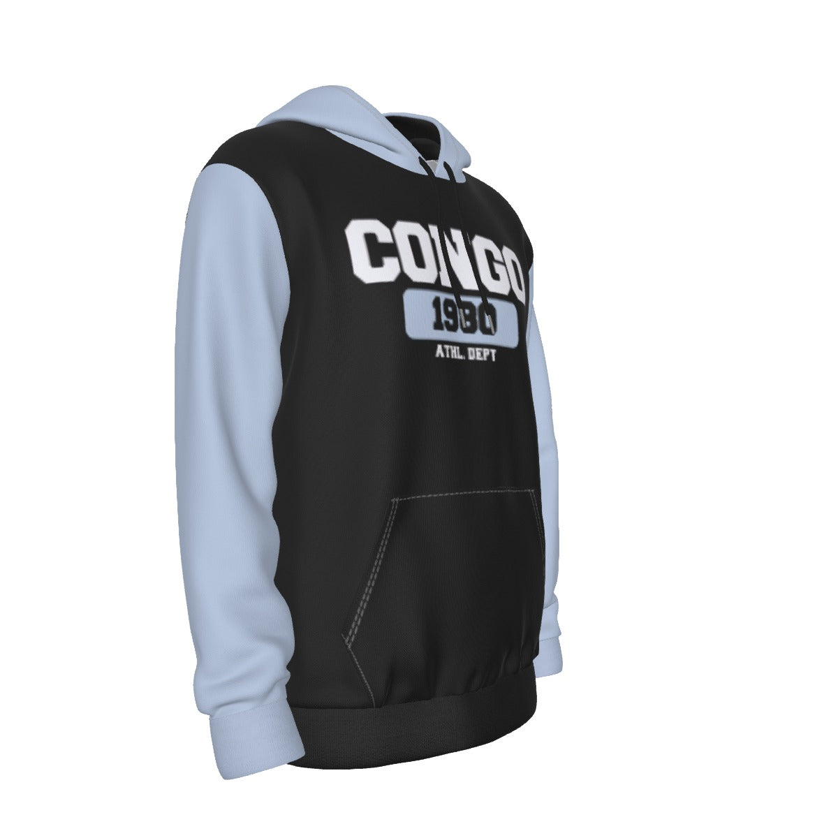 All-Over Print Men's Hoodie With Double-side Print Hood