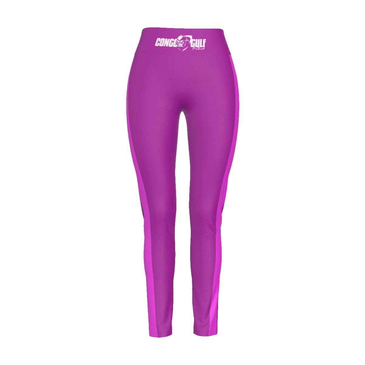 All-Over Print Women's High Waist Leggings | Side Stitch Closure