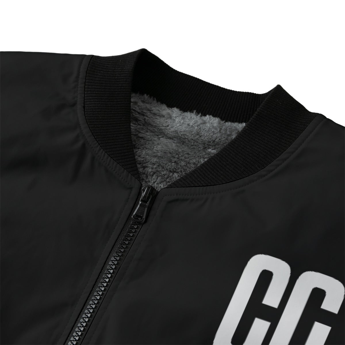 All-Over Print Men’s Fleece Bomber Jacket