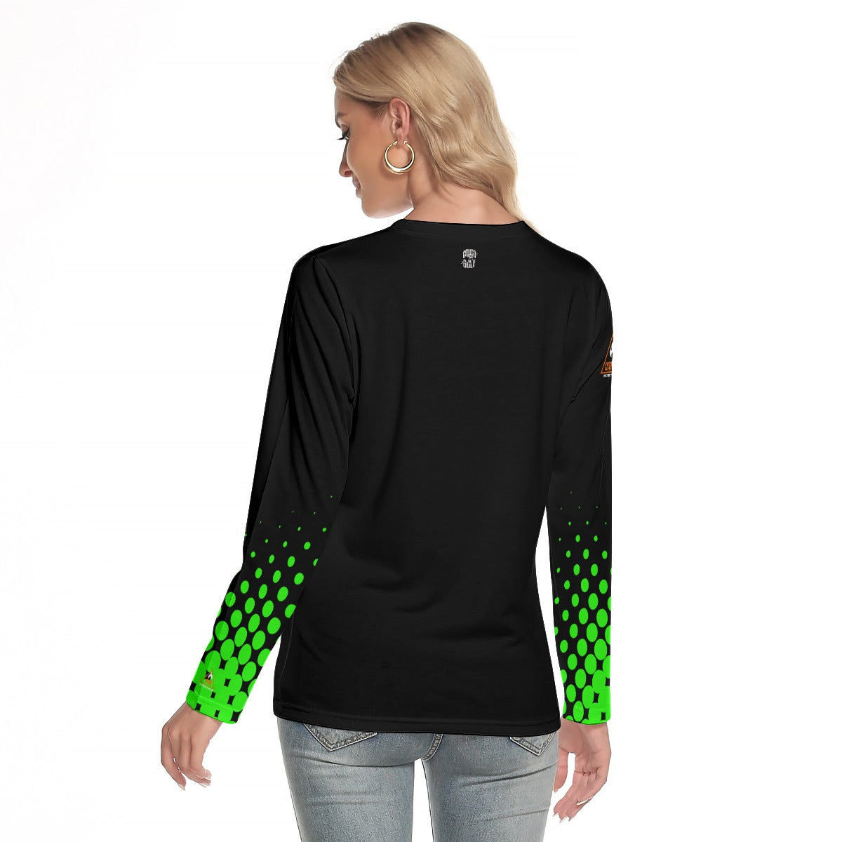 All-Over Print Women's O-neck Long Sleeve T-shirt