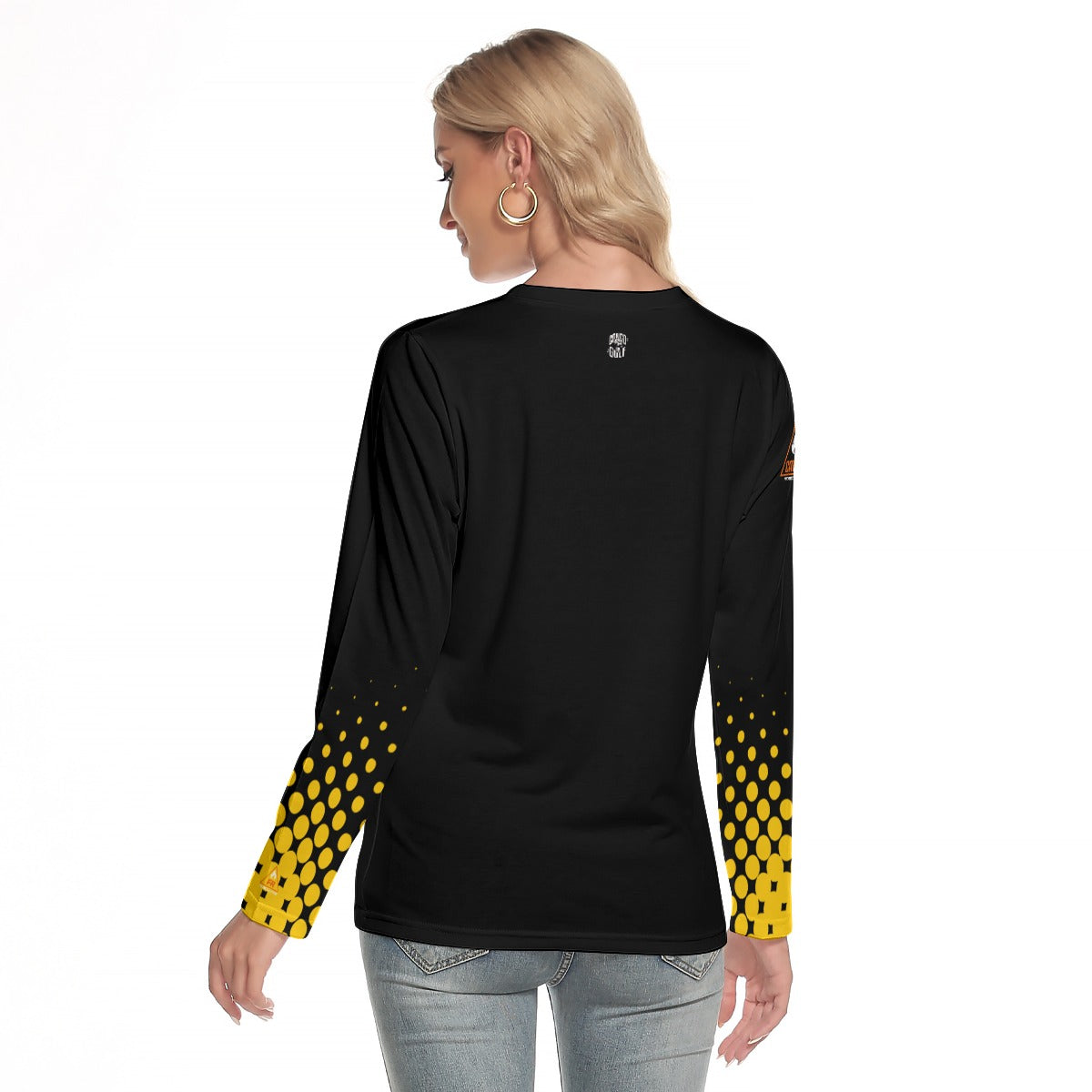 All-Over Print Women's O-neck Long Sleeve T-shirt