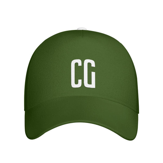 All-Over Print Green Logo Cap