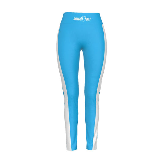 Women's High Waist Leggings | Side Stitch Closure