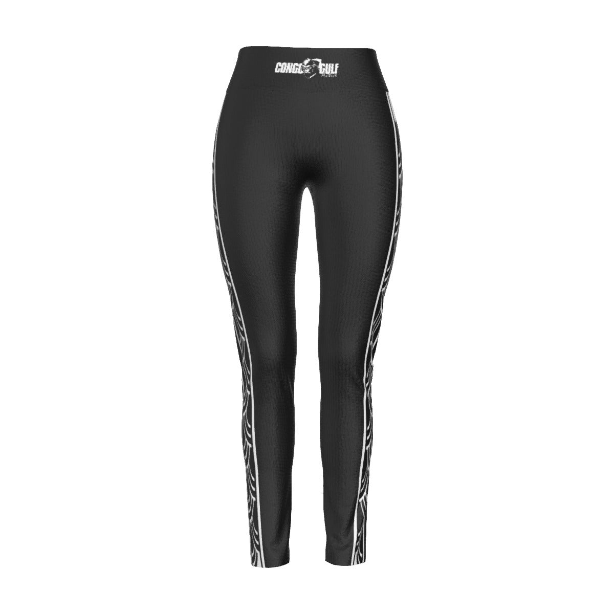 Congo Gulf's Stylish Women's High Waist Leggings | Side Stitch Closure